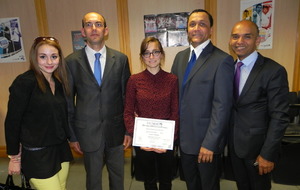 Remise de diplôme d'instructeur Fédéral de karaté juin 2014.