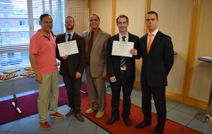 Remise de diplôme du DIF à la fédération Française de karaté mardi 21 juin 2016