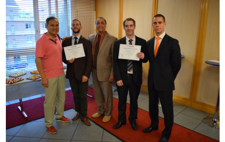 Remise de diplôme du DIF à la fédération Française de karaté mardi 21 juin 2016