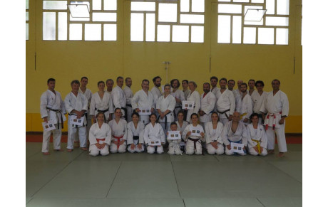 Grand stage de perfectionnement de karaté avec le Sensei Brice GARDEBIEN à Paris 19e 