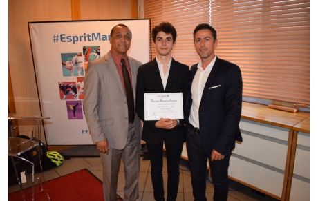 Remise de diplôme à la Fédération Française de karaté le mercredi 28 juin 2017 